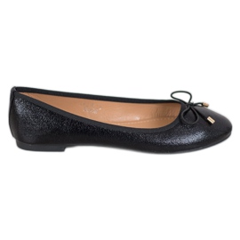 Seastar Balerine od eko kože crna