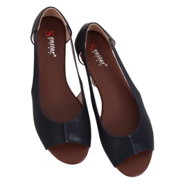 Otvorene cipele tamnoplave NH-23P DK.BLUE tamnoplava