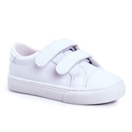 Apawwa Bijele dječje tenisice Pergomo na čičak bijela