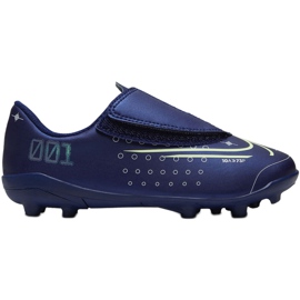Nike Mercurial Vapor 13 Club Mds Mg PS (V) Jr CJ1149 401 nogometne cipele tamnoplava