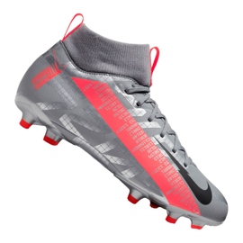Nike tenisice za nogomet Superfly 7 Academy Mg Jr AT8120-906 višebojan srebro