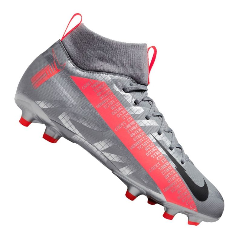 Nike tenisice za nogomet Superfly 7 Academy Mg Jr AT8120-906 raznobojna srebro