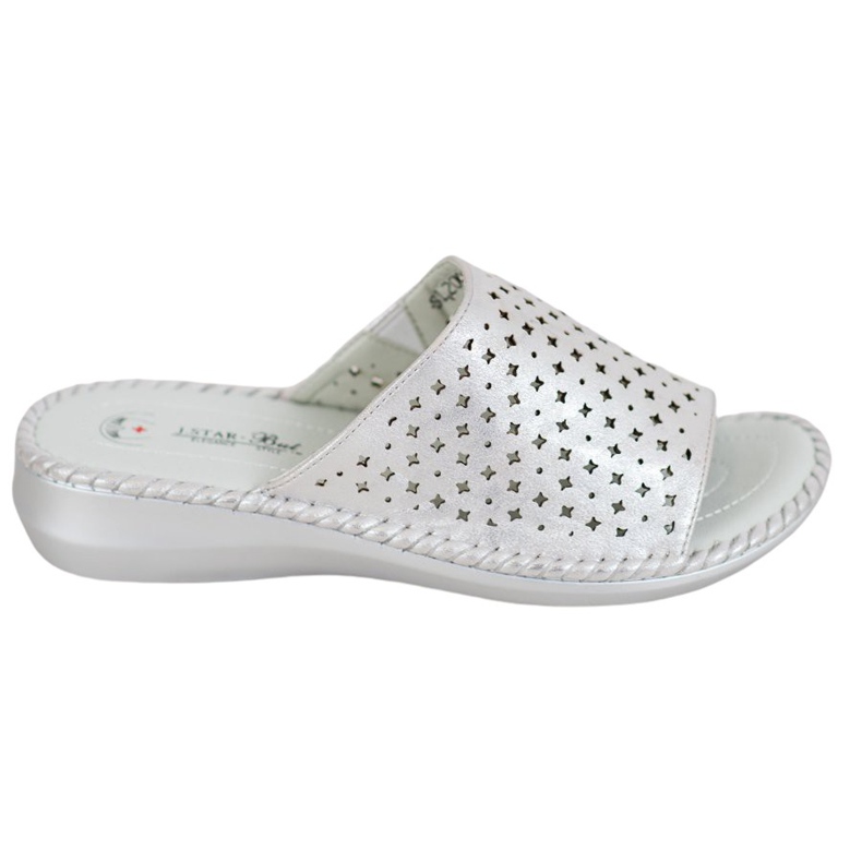 J. Star Lagane, udobne papuče siva