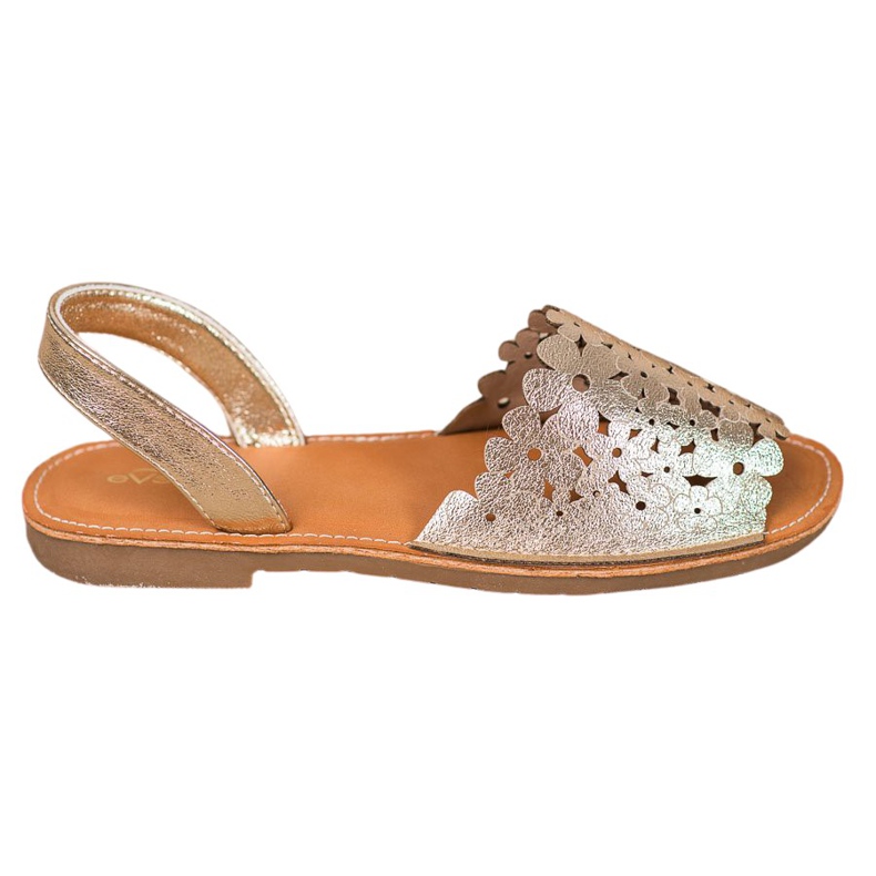 Evento Zlatne sandale na klizanje zlatna