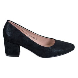 W. Potocki Klasične cipele s visokim potpeticama crna