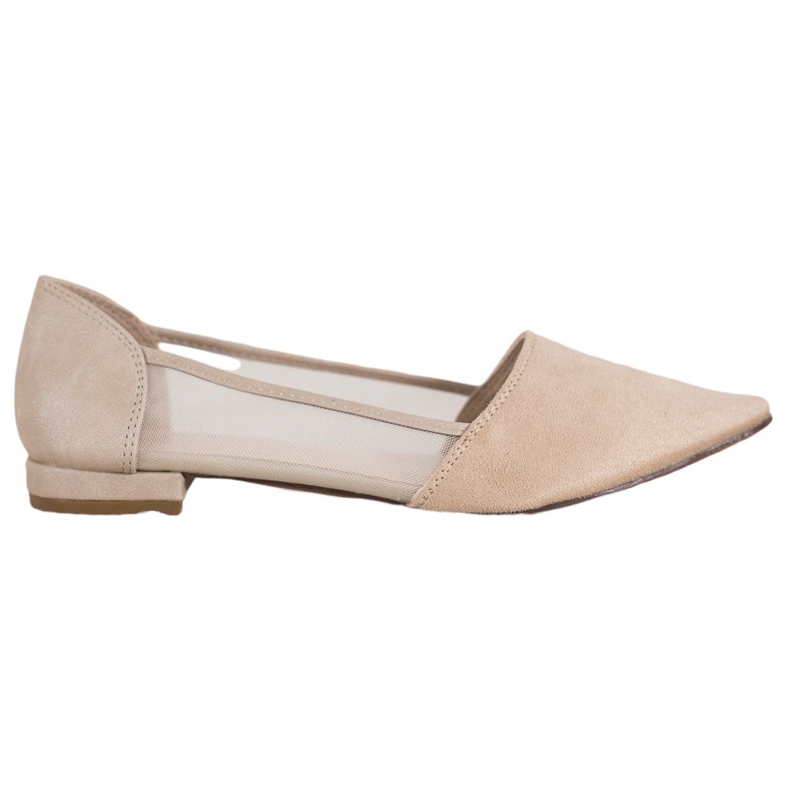 Evento Bež balerine s mrežom