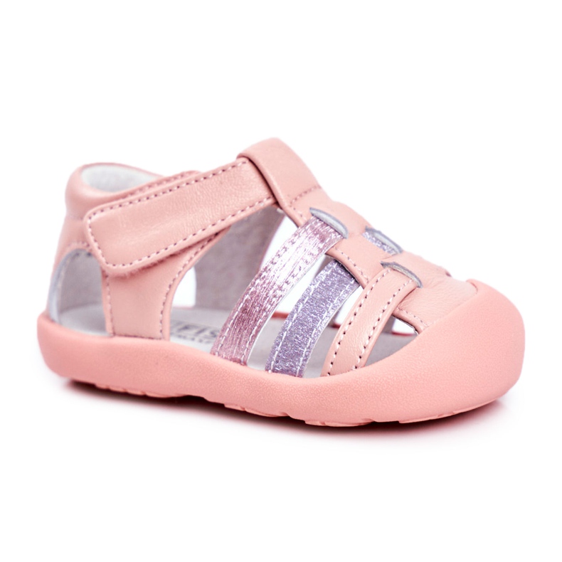 Apawwa Dječje sandale s Velcro Glitter Pink Ontario ružičasta