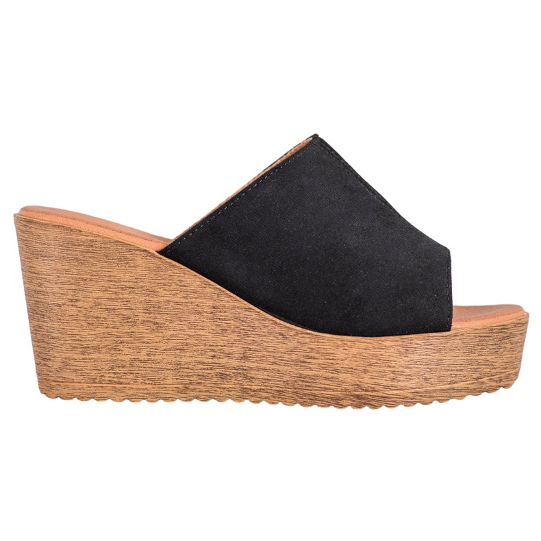 Renda Sandale s visokim potpeticama crno