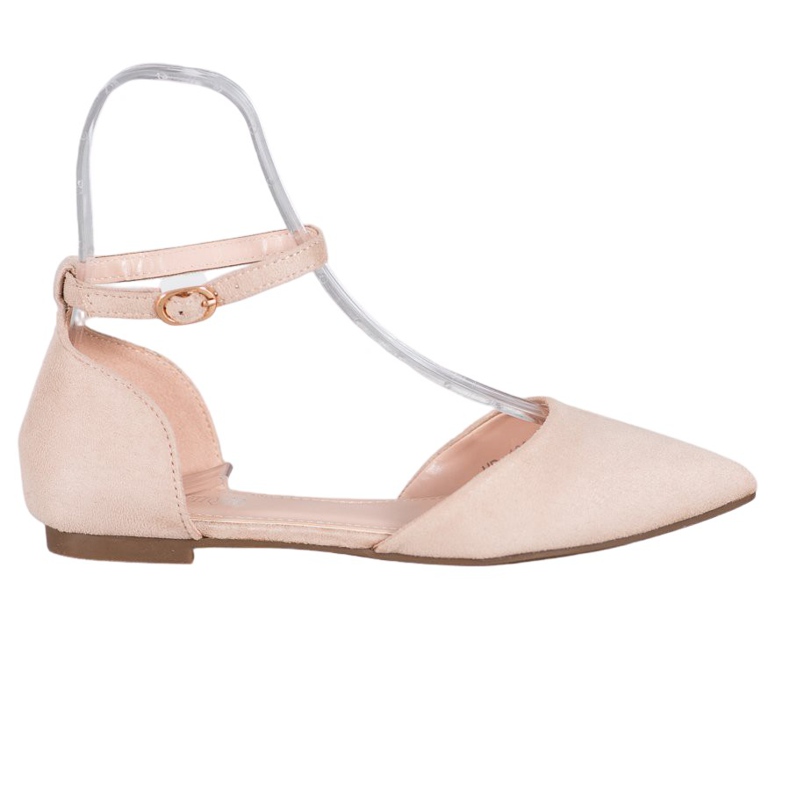 Diamantique Klasične pumpe sa kopčom smeđa