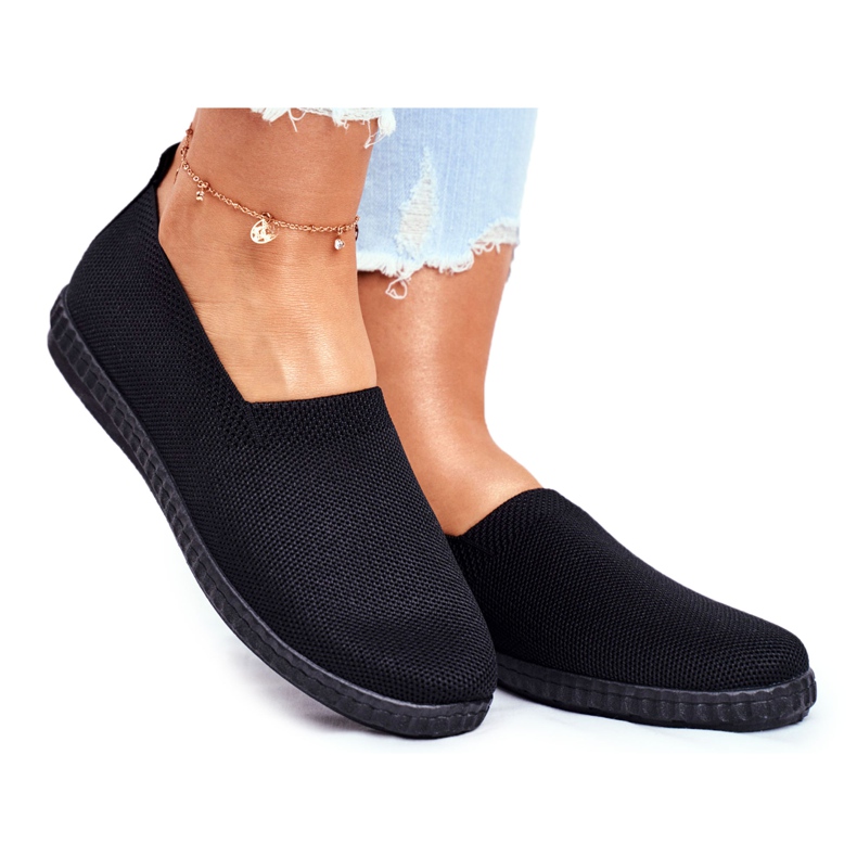 Ženske tenisice Slip-on tenisice crne Grigio crno