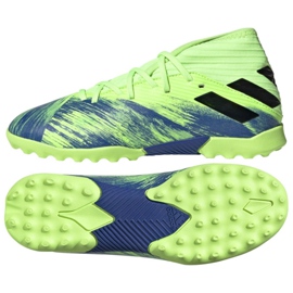 Adidas Nemziz 19.3 Tf Jr FV4006 kopačke višebojan zelena