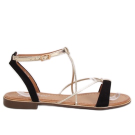 Crne ženske sandale JH125P Black crno