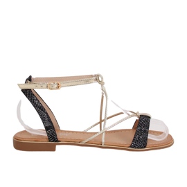 Crne ženske sandale JH123P Black crna