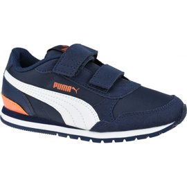 Puma St Runner V2 Nl Ps Jr 365294 15 tamnoplava zelena