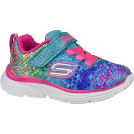 Skechers Wavy-Lites Jr 81385N-MLT višebojan zelena