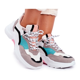 PS1 Ženske sportske cipele Tenisice bijele i zelene Mindanao bijela crna ružičasta siva zelena