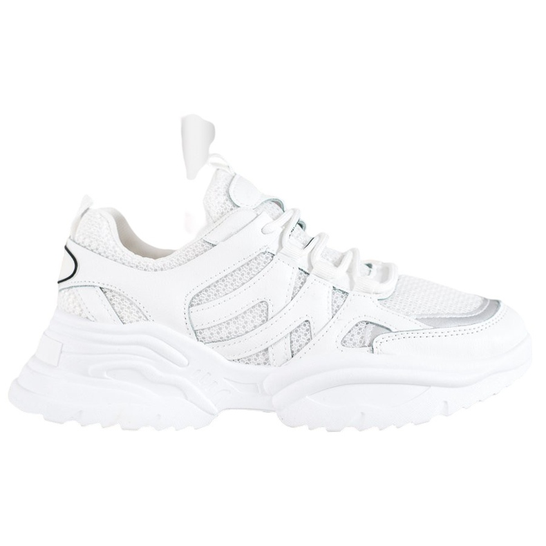 SHELOVET Udobne bijele tenisice bijela