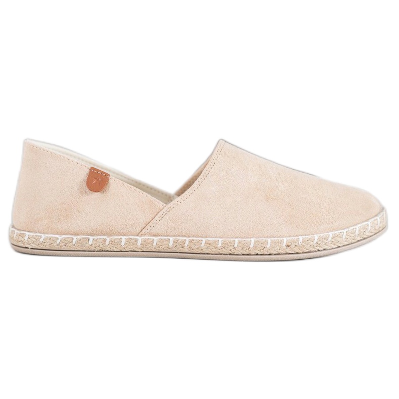 SHELOVET Slip-on bež espadrile