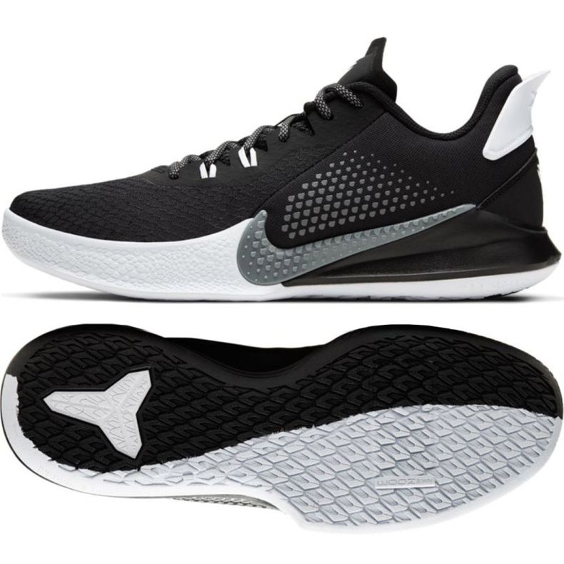 Košarkaške cipele Nike Mamba Fury M CK2087 001 crno crno