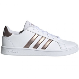 Cipele adidas Grand Court Jr EF0101 bijela crna