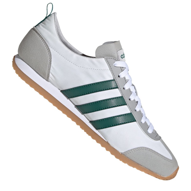 Adidas Vs Jog M FX0091 cipele bijela siva zelena
