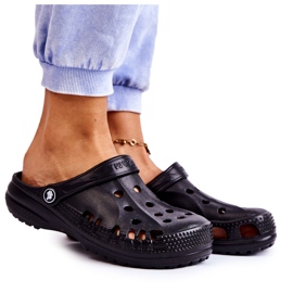 Flameshoes Ženske papuče Black Light Eva crna