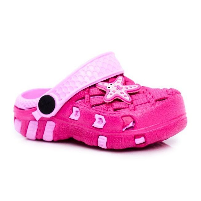 Dječje papuče Foam Crocs Pink Starfish Susan ružičasta