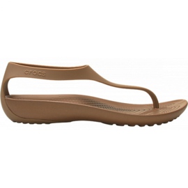 Crocs Serena Flip W 205468 860 smeđ