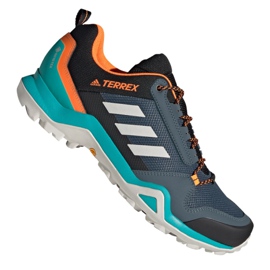 Adidas Terrex AX3 Gtx M FV6850 cipele crna narančasta ružičasta siva