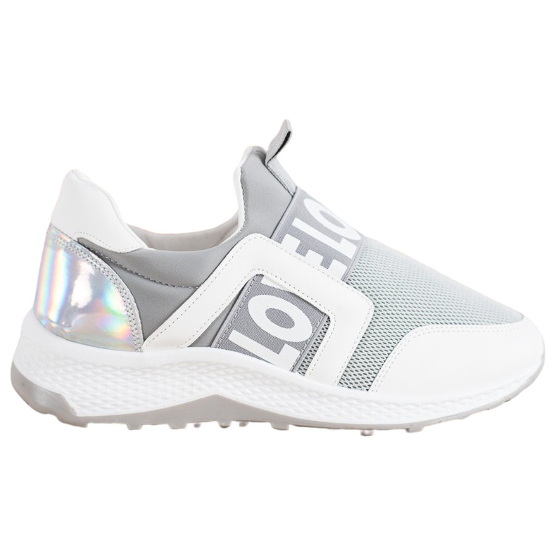 Seastar Sliponi na platformi Love bijela siva