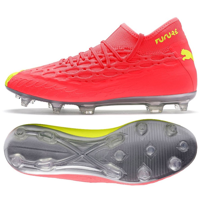 Kopačke Puma Future 5.2 Netfit Osg Evo FG / AG M 106007-01 raznobojna žuta boja