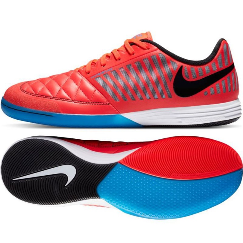 Unutarnje cipele Nike Lunargato Ii Ic M 580456-604 raznobojna naranče i crvene