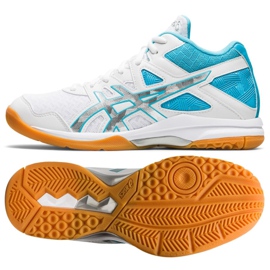 Asics Gel Task Mt W 1072A037-102 cipele za odbojku višebojan bijela
