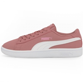Puma Smash v2 Buck Jr 365182 21 crno ružičasta