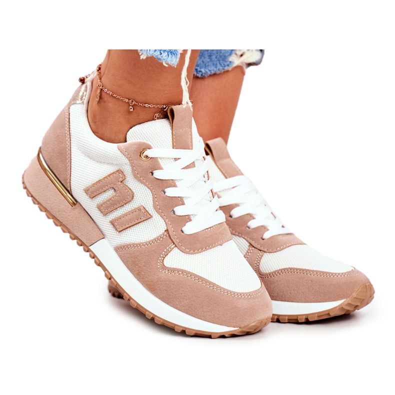 Ženske sportske cipele Smeđe zlatne Maddie Elements smeđa