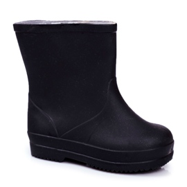 Dječje galoše od crne gume Klasična uspavanka crna