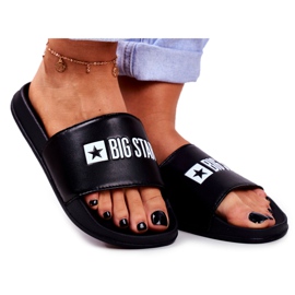 Ženske papuče Big Star Black GG274040 crna