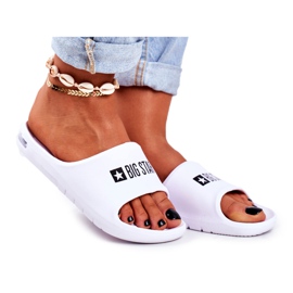 Ženske papuče Big Star Air White GG274A026 bijela