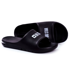 Muške papuče Big Star Air Black GG174917 crna