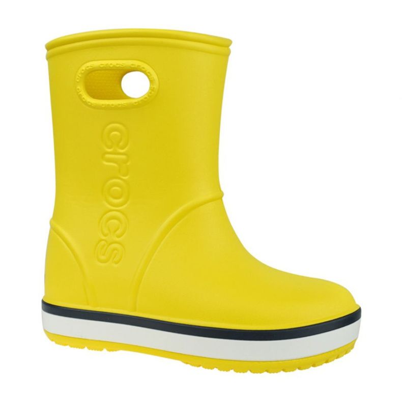 Crocs Crocband Rain Boot Kids 205827-734 crvena žuta boja