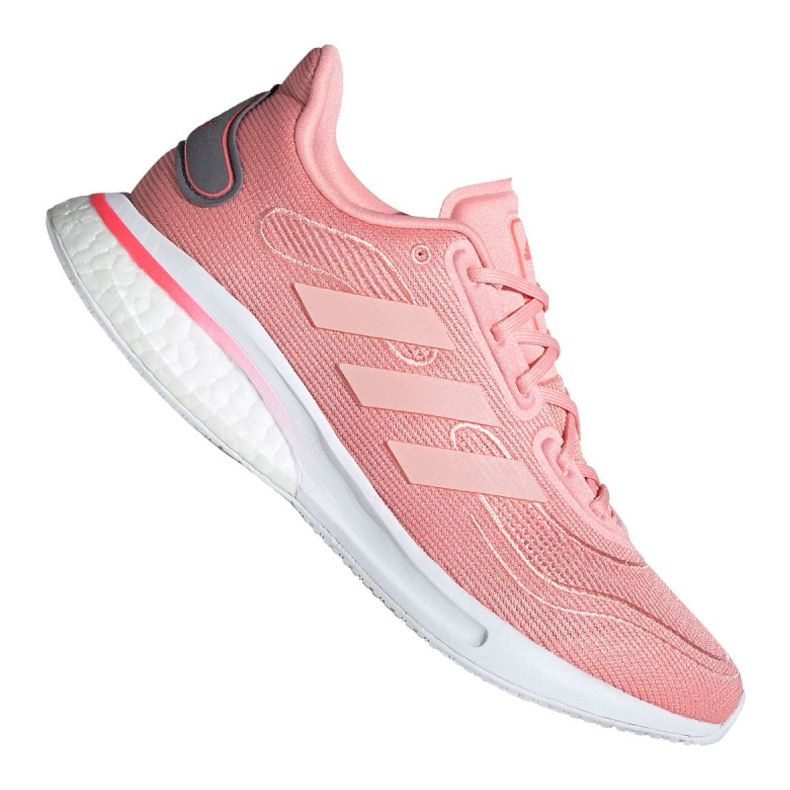 Patike za trčanje adidas Supernova W FV6021 bijela ružičasta