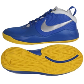 Nike Team Hustle D 9 Jr AQ4224-404 tenisica za košarku višebojan plava