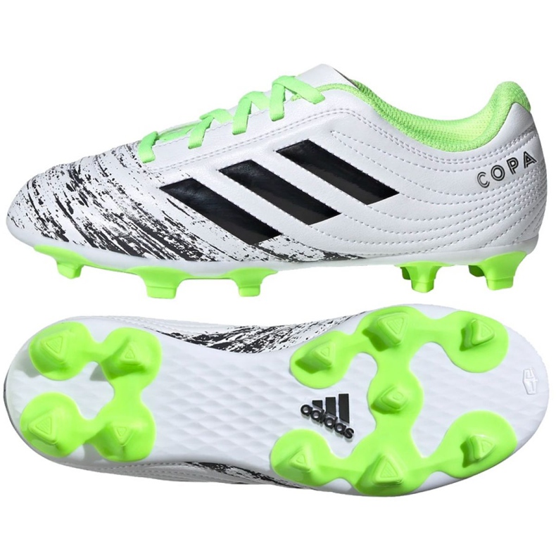Adidas Copa 20.4 Fg Jr EF1917 kopačke raznobojna bijela