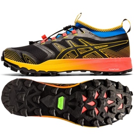 Asics tenisice za trčanje FujiTrabuco Pro M 1011A566-002 crna višebojan