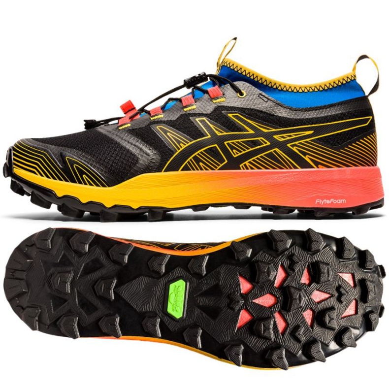Asics tenisice za trčanje FujiTrabuco Pro M 1011A566-002 crno raznobojna