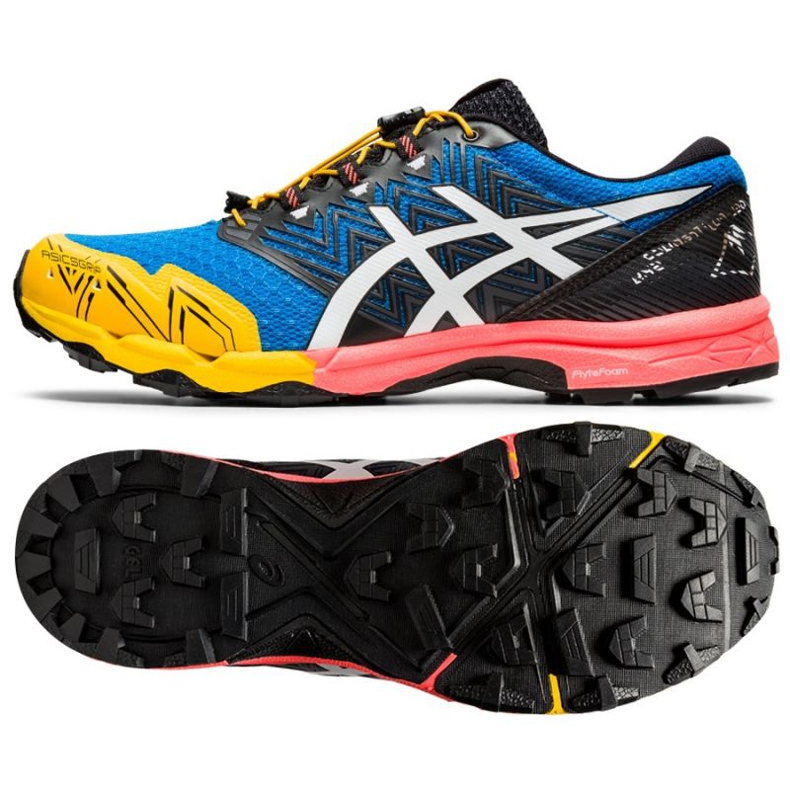 Asics GEL-FujiTrabuco Sky M 1011A900-400 tenisice mornarsko plava raznobojna