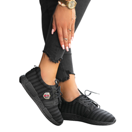 Crne PH-16 lagane sportske cipele crna