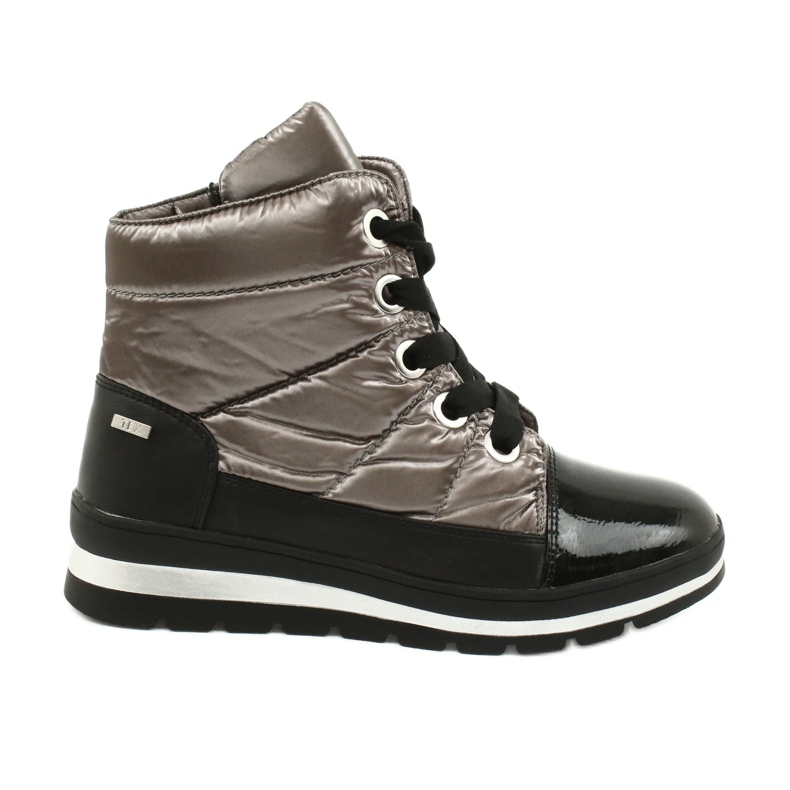 Smeđe čizme za snijeg, membrana Caprice 26212 smeđa crno