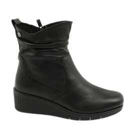 Caprice Čizme na klin Walking On Air crna