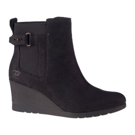 Ugg W Indra čizme W 1017423-BLK crna siva